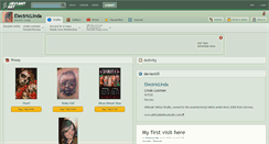 Desktop Screenshot of electriclinda.deviantart.com