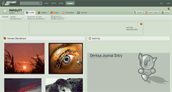 Desktop Screenshot of melckyxy.deviantart.com
