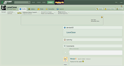 Desktop Screenshot of loneclone.deviantart.com