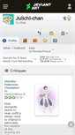 Mobile Screenshot of julichi-chan.deviantart.com