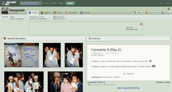 Desktop Screenshot of franzpurple.deviantart.com