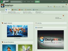 Tablet Screenshot of designfxpro.deviantart.com
