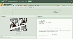 Desktop Screenshot of fairywhispers.deviantart.com