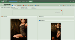 Desktop Screenshot of bettieblues.deviantart.com