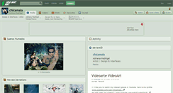 Desktop Screenshot of chicamala.deviantart.com