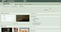 Desktop Screenshot of codelyokofan.deviantart.com