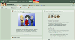 Desktop Screenshot of hellsingers.deviantart.com