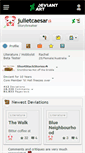 Mobile Screenshot of julietcaesar.deviantart.com