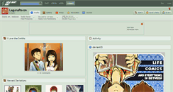 Desktop Screenshot of lagunapavon.deviantart.com