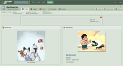 Desktop Screenshot of barbiesocks.deviantart.com
