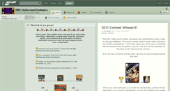 Desktop Screenshot of dbz-halloweencontest.deviantart.com