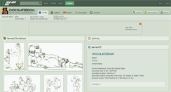 Desktop Screenshot of chocolatereign1.deviantart.com