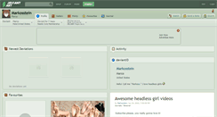 Desktop Screenshot of markosstein.deviantart.com