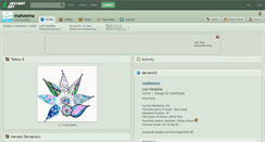 Desktop Screenshot of maheema.deviantart.com