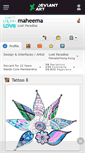 Mobile Screenshot of maheema.deviantart.com