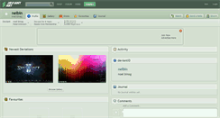 Desktop Screenshot of nelbin.deviantart.com