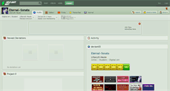 Desktop Screenshot of eternal--sonata.deviantart.com