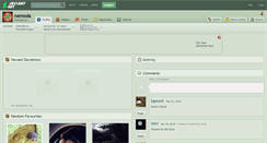 Desktop Screenshot of nemoda.deviantart.com