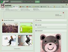 Tablet Screenshot of aoeking2.deviantart.com