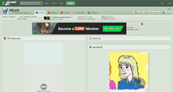Desktop Screenshot of mslynk.deviantart.com