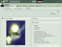 Tablet Screenshot of loki101.deviantart.com