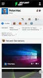 Mobile Screenshot of petermac.deviantart.com