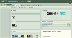 Desktop Screenshot of aoaclub.deviantart.com