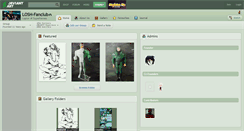 Desktop Screenshot of losh-fanclub.deviantart.com