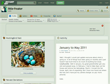 Tablet Screenshot of little-freaker.deviantart.com