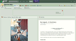 Desktop Screenshot of mink-the-satyr.deviantart.com