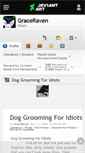 Mobile Screenshot of graceraven.deviantart.com