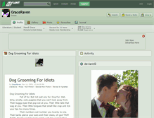 Tablet Screenshot of graceraven.deviantart.com