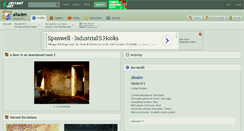 Desktop Screenshot of aliaden.deviantart.com