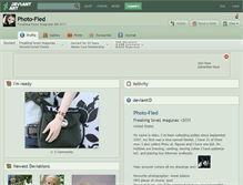 Tablet Screenshot of photo-fied.deviantart.com