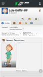 Mobile Screenshot of lois-griffin-rp.deviantart.com