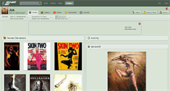 Desktop Screenshot of jua.deviantart.com