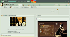 Desktop Screenshot of hiiragi-the-tempest.deviantart.com