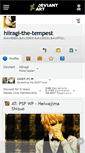 Mobile Screenshot of hiiragi-the-tempest.deviantart.com
