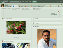 Tablet Screenshot of das3d.deviantart.com