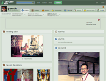 Tablet Screenshot of greende.deviantart.com