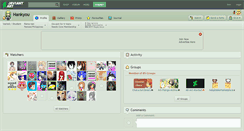 Desktop Screenshot of hankyou.deviantart.com