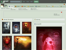 Tablet Screenshot of kss.deviantart.com