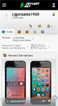 Mobile Screenshot of cjgonzales1900.deviantart.com