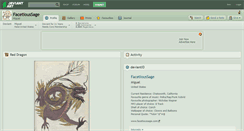 Desktop Screenshot of facetioussage.deviantart.com