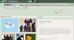 Desktop Screenshot of byakugan95.deviantart.com