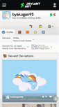 Mobile Screenshot of byakugan95.deviantart.com
