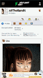 Mobile Screenshot of alithebandit.deviantart.com