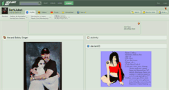 Desktop Screenshot of darkjubei.deviantart.com