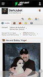 Mobile Screenshot of darkjubei.deviantart.com