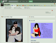Tablet Screenshot of darkjubei.deviantart.com
